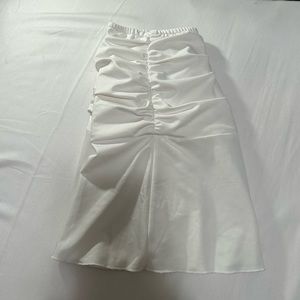 White Mini Skirt